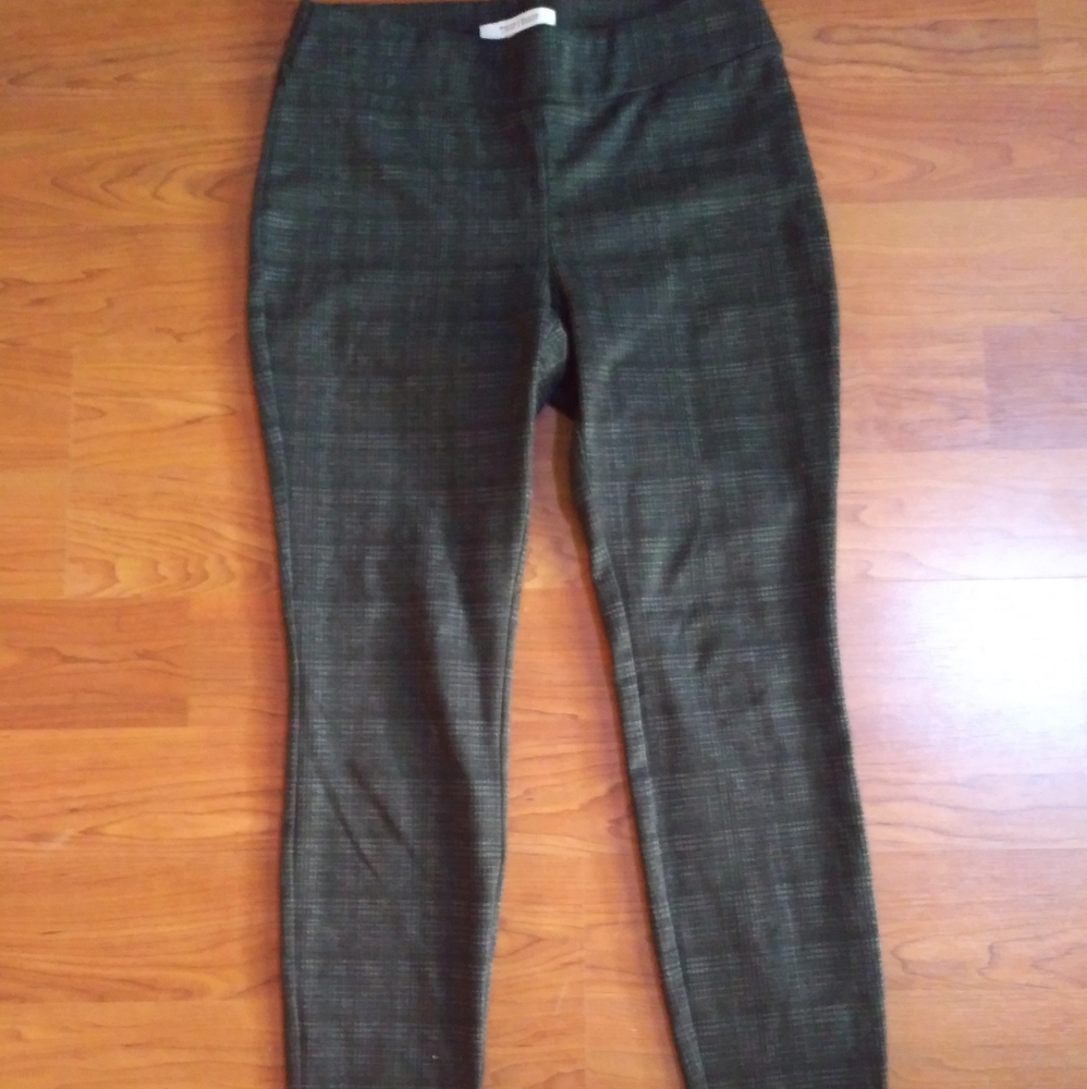 Plaid workpant legging